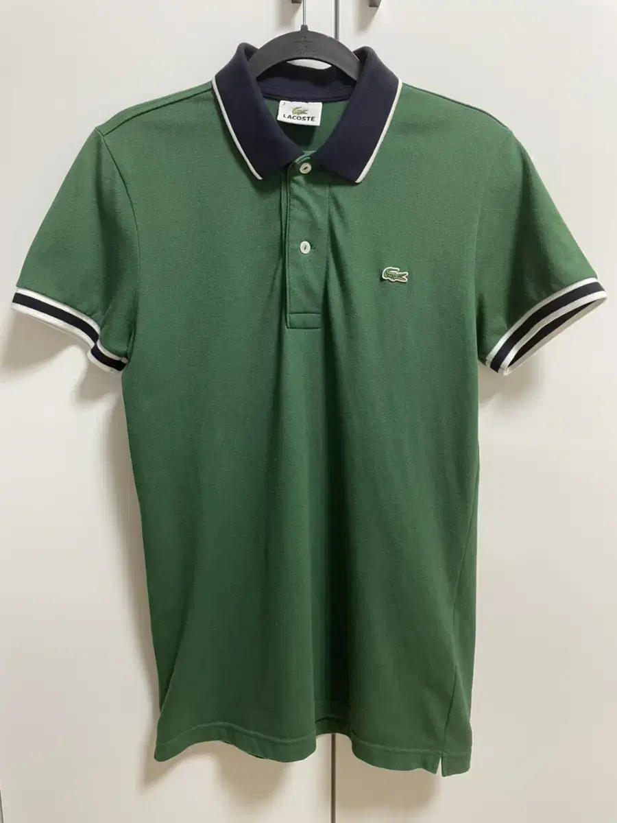 라코스테(LACOSTE) PK반팔티셔츠(그린)